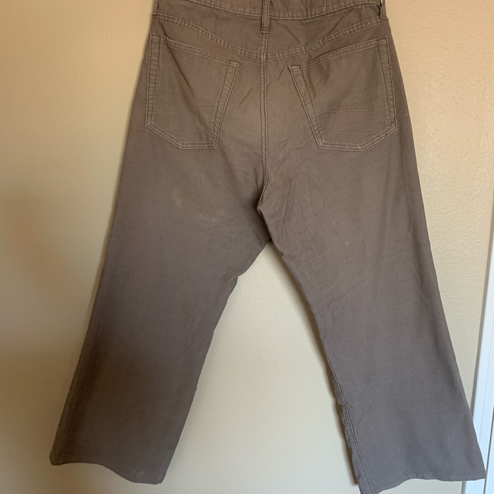 Banana Republic Boot Cut Corduroy Men Pants Size 35x30. Used Good Condition. - Picture 5 of 7